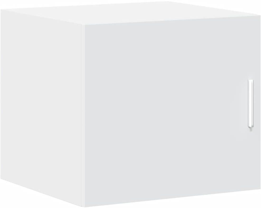 vidaXL Armoire de rangement mince blanc 45x42,5x225 cm