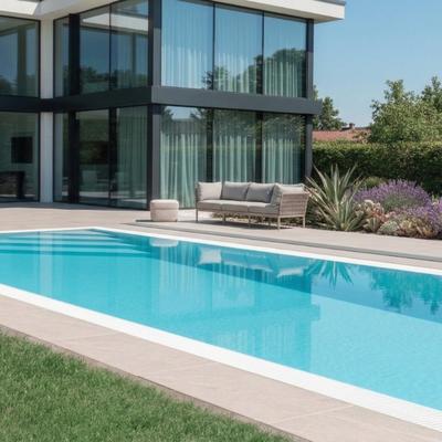 Polypropylen PP Pool 3,0x8,0m mit Überlauf