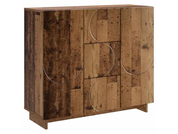 vidaXL Sideboard Altholz 85,5 x 31 x 75 cm Holzwerkstoff Dieses Sideboard verfügt über eine glatte Oberflächenstruktur, Es bietet viel Platz, um deine Gegenstände organisiert