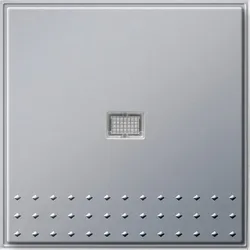 Gira Wippschalter alu 091465