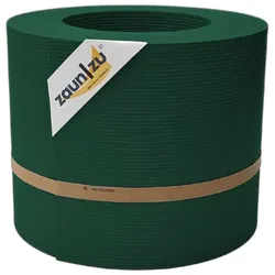 zaun zu® Sichtschutzstreifen Rille PP für Doppelstabmatten Zaun Grün 26m