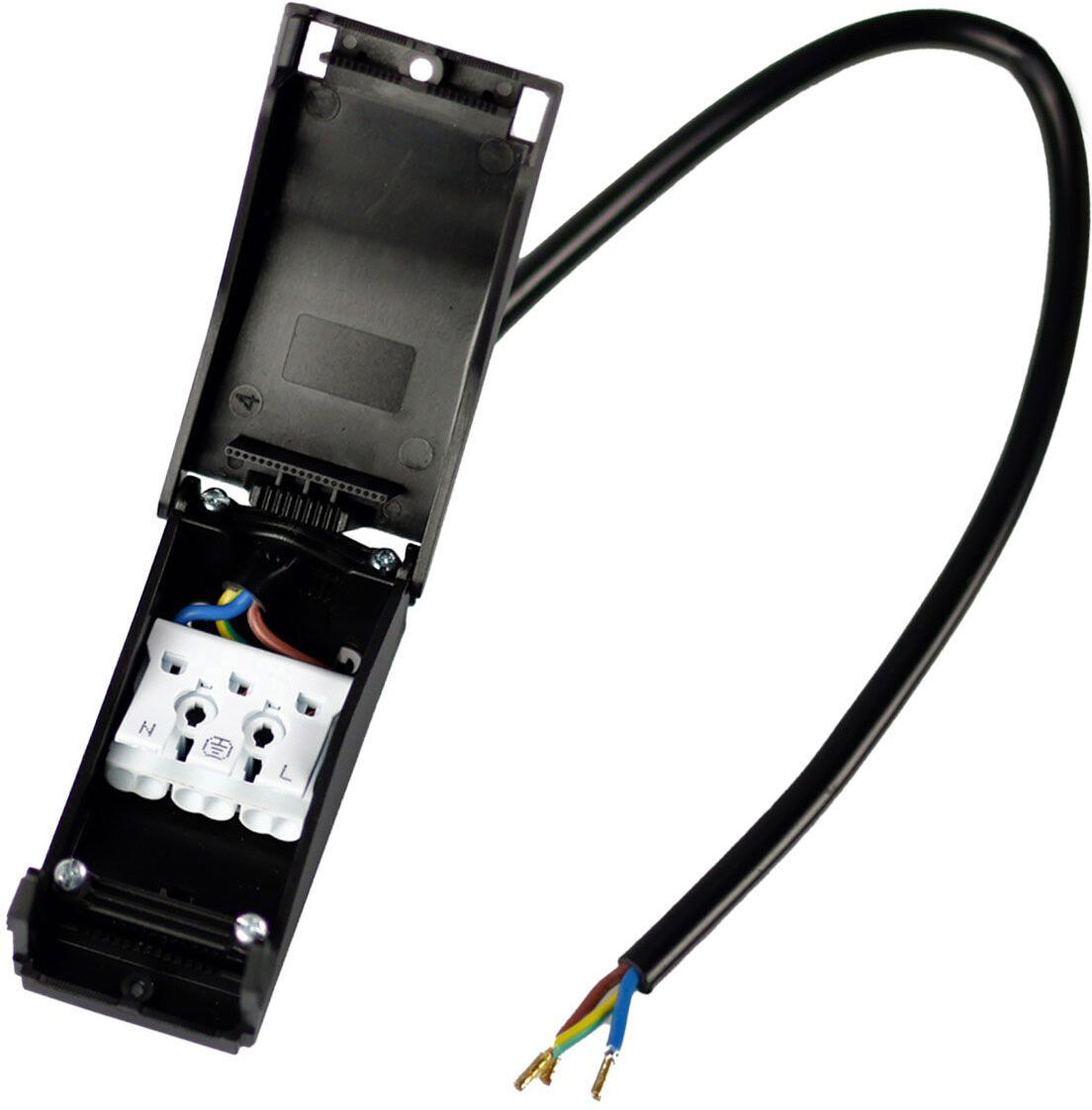 Isoled Anschlussbox 3p Zur Durchverkabelung, Mit 30cm 3 Poliger Anschlussleitung