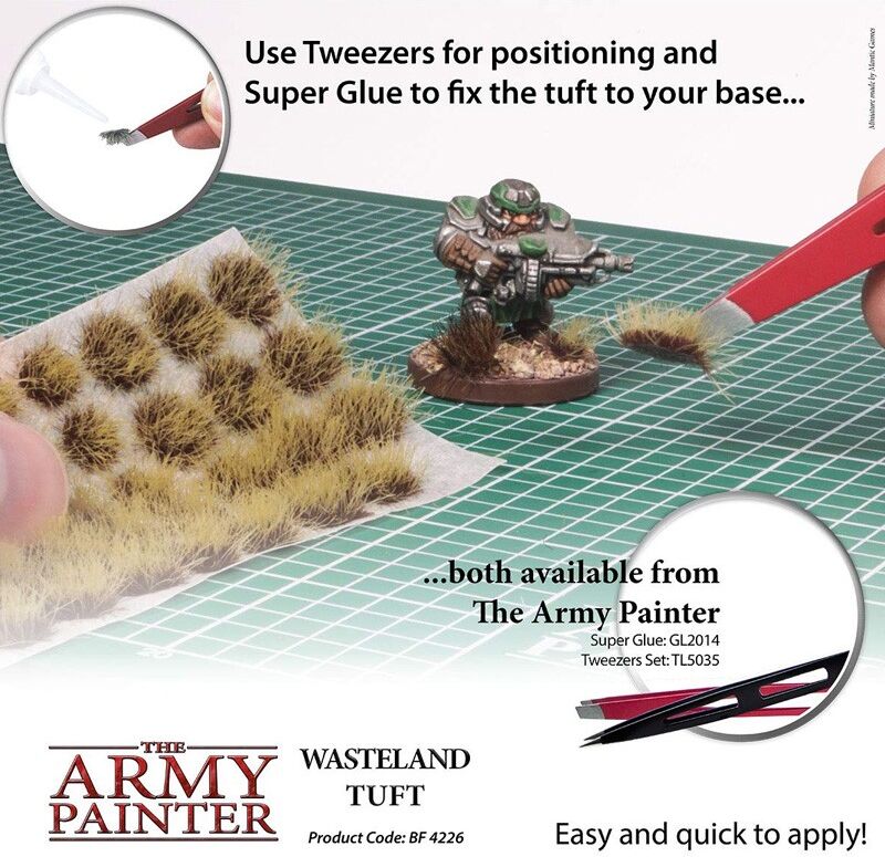 Flocage Terre désolée - Wasteland Tuft - Army Painter