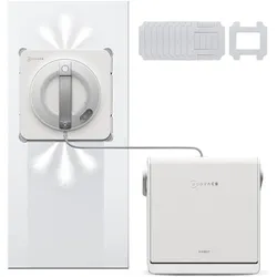 Ecovacs WINBOT W2S Pro Omni Care Kit, Fensterputzroboter, Weiss