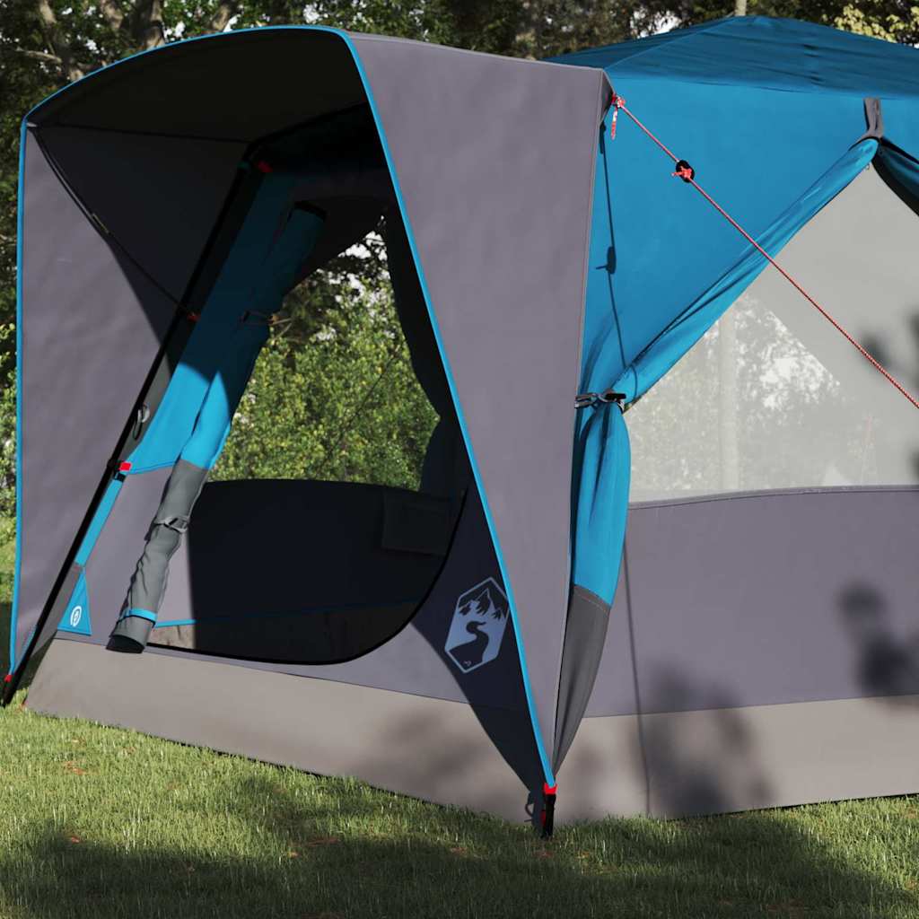 vidaXL Tente cabine 7 personnes 7 personne Bleu