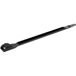 Legrand 031922 Kabelbinder Colson, schwarz, außenverzahnt, 6 x 119 mm (BxL),UV-beständig  - 100 Stück