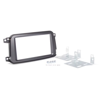 CHP Radioblende SMART ForTwo ab 2010 2DIN schwarz Kit