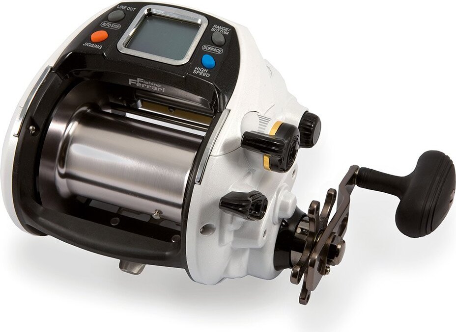Fishing Ferrari Kgn Evolution 1000 Hi-speed Elektrische Angelrolle Weiß 1000 Weiß 1000