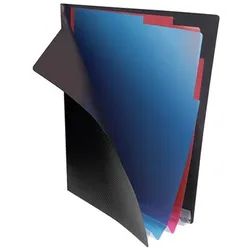 Veloflex Registermappe Diamond, A4, 3-tlg, mit Gummizugverschluss, VE = Packung = 6 Stück