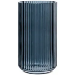 Lyngby, Vase, Glasvase Petrol