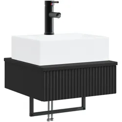 vidaXL, Waschbecken, Wandmontiertes Waschbecken (410 mm, 400 mm)