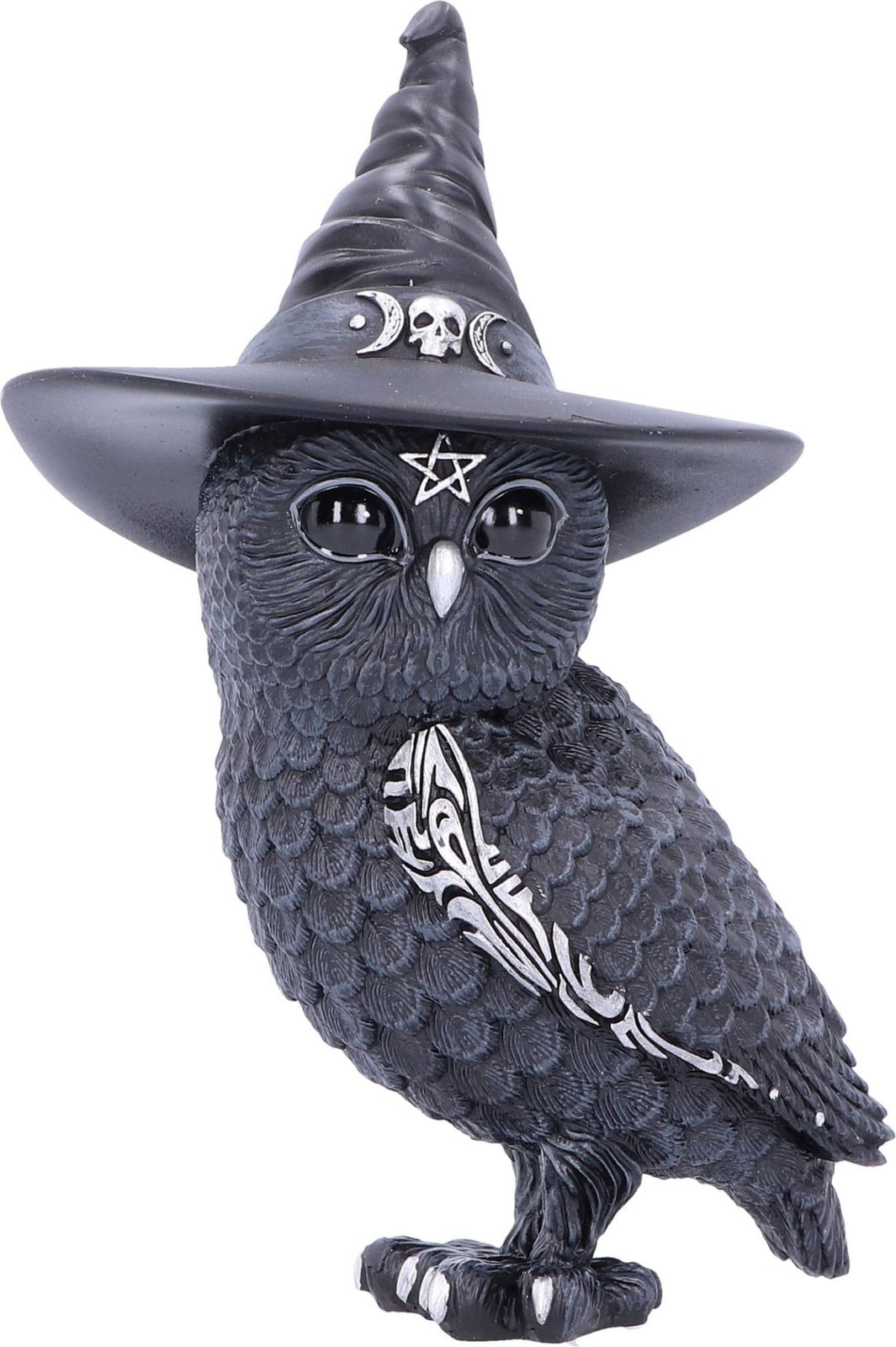 Nemesis Now Gotisch Uil Beeld - Zwart - Polyresin