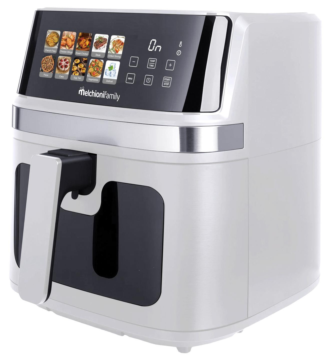 Melchioni GAIA PLUS 8L heteluchtfriteuse 2200W wit