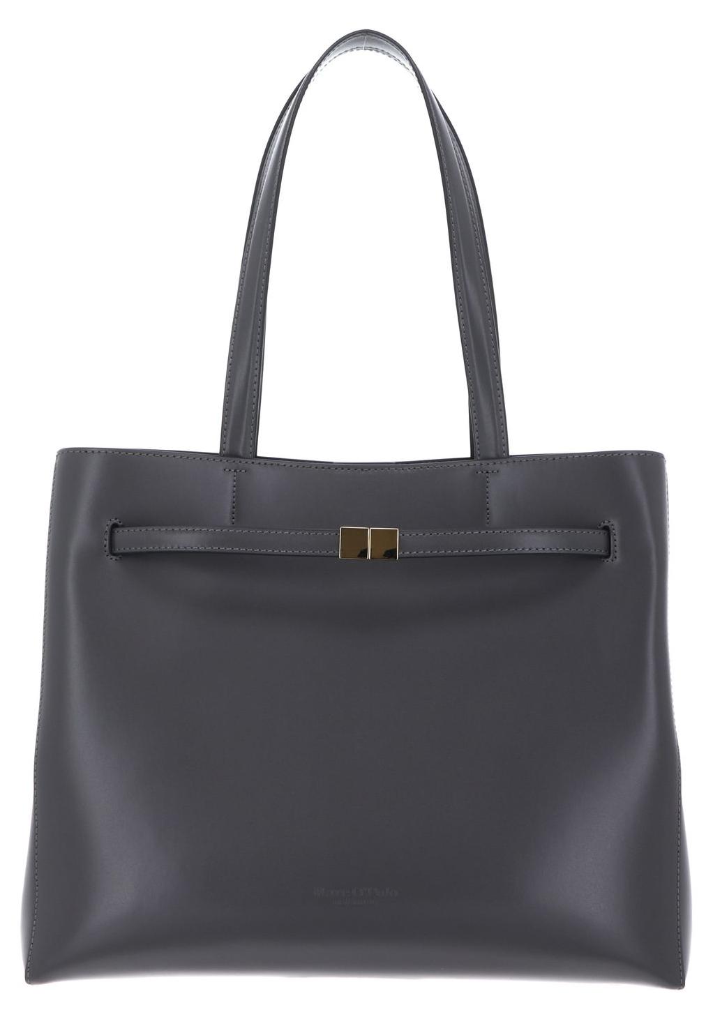 Marc O'Polo Schultertasche Taina Shopper Castlerock grau
