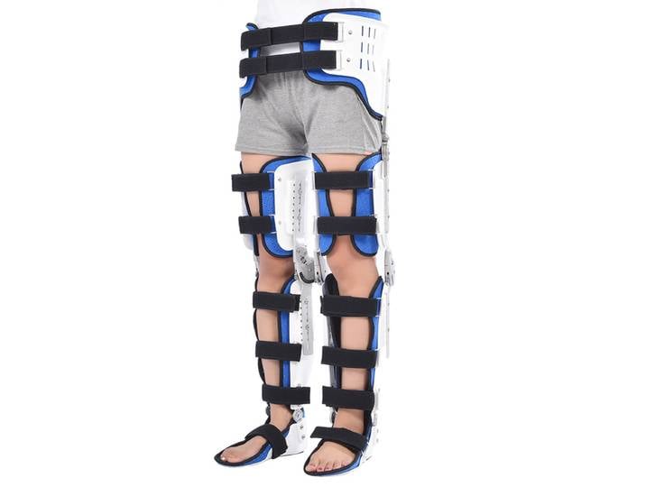 Attelle de fixation articulaire pour la rééducation, support orthopédique pour genou, hanche, cheville et pied, botte de marche pour la récupération après une blessure