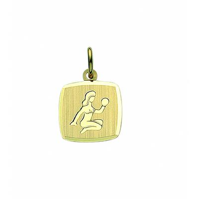 Sternzeichenanhänger ADELIA´S "Sternzeichen Anhänger Jungfrau 333 Gold ( 8K )", gold, Schmuckanhänger, Damen, Jungfrau, Gold, Goldanhänger Jungfrau