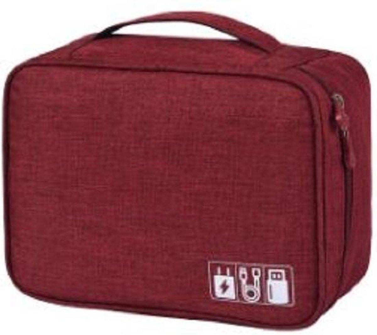 Go Go Gadget Kabelopbergtasje Rood