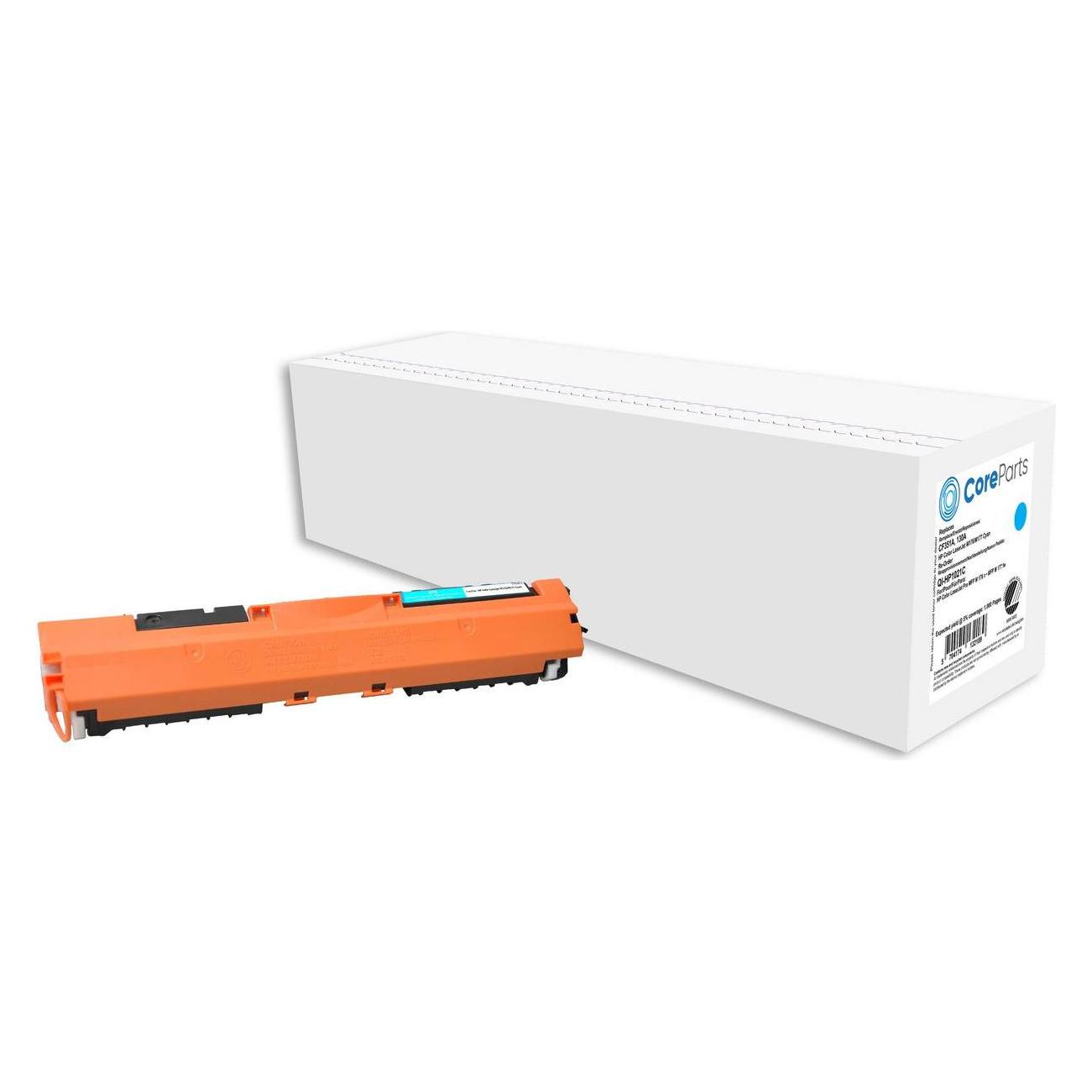 CoreParts QI-HP1021C Tonerkartusche (e) Kompatibel (C) (QI-HP1021C)