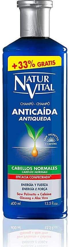 NaturVital Champu Anticaida Cabello Normal 400 ml
