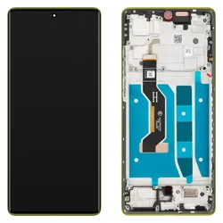 Motorola Display Unit für Moto G85, Olive Grün (Display, Motorola Moto G85), Mobilgerät Ersatzteile, Grün