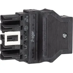 Hager G4715 Ausgangsstecker Wago 5-polig für starre und feindrahtige Leiter 1,5-2,5mm2