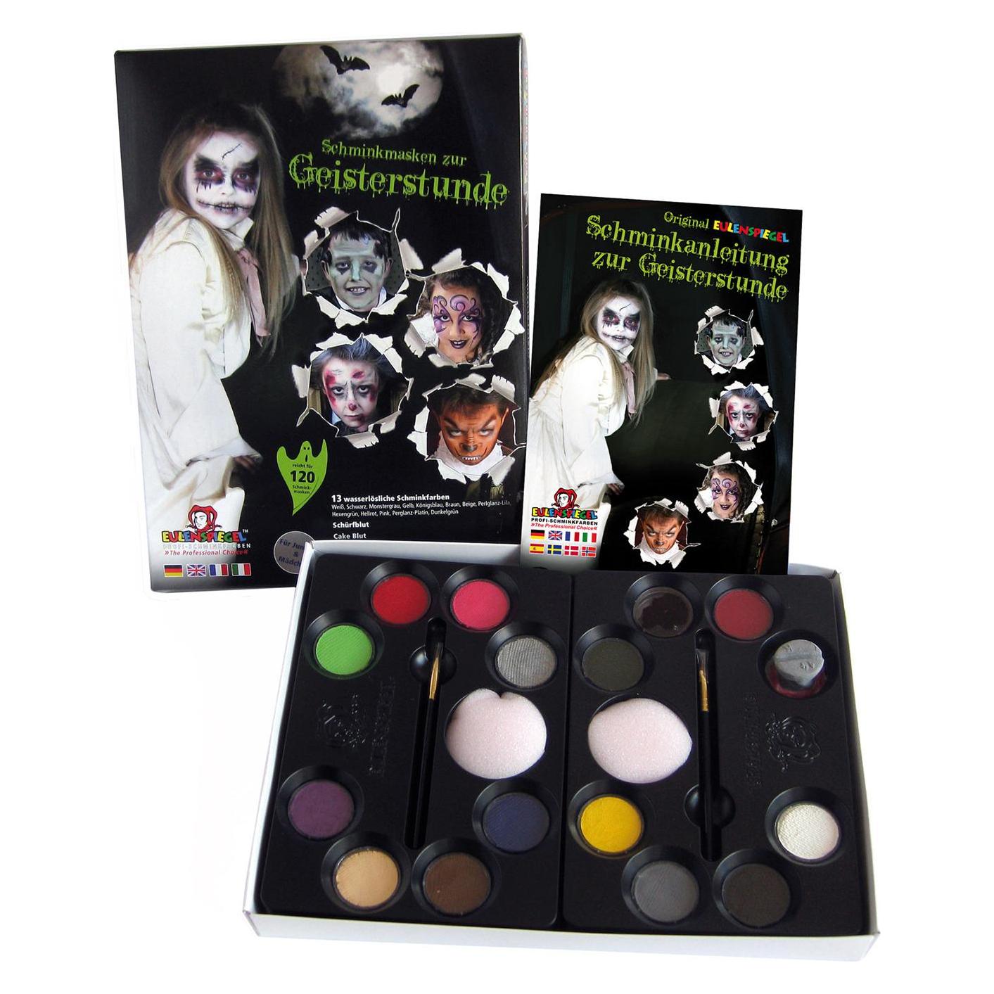 Eulenspiegel Schminkmasken zur Geisterstunde (4028362212066)