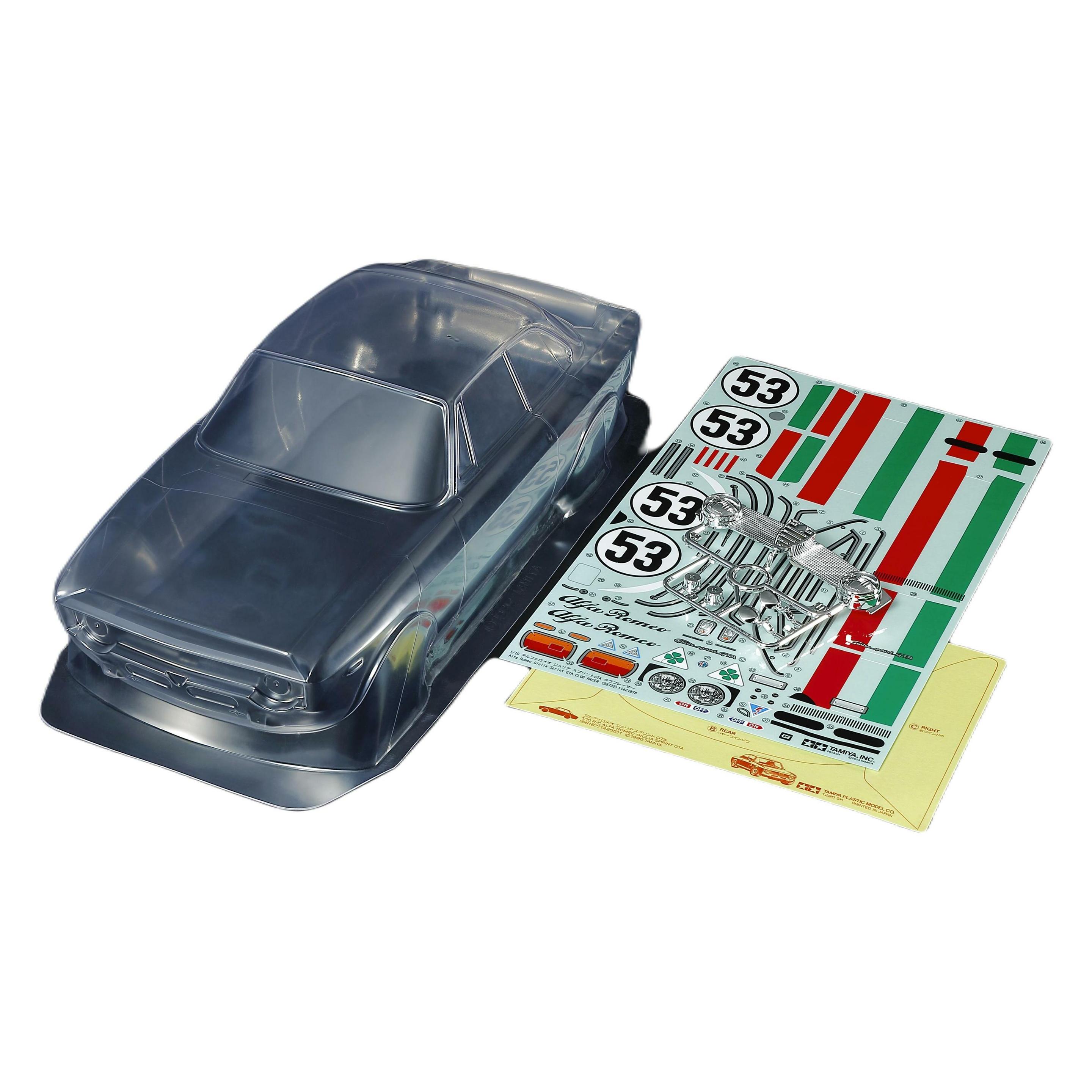 Tamiya 1/10 RC Alfa Romeo Giulia Sprint GTA Body Parts Set (51729)