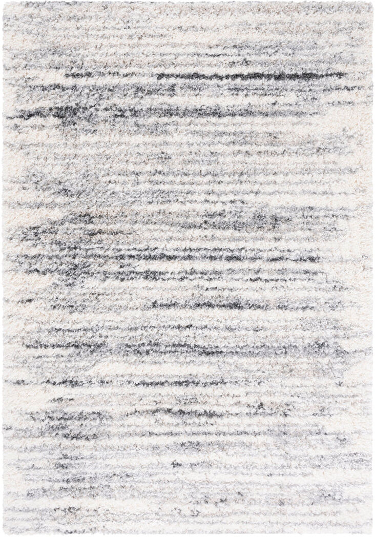 Rio Stonesfield Abstract Area Rug Ivory Rectangle 91 x 152 cm