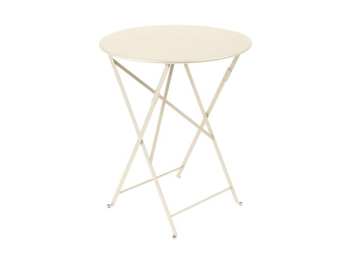 Fermob - Table ronde Bistro - Beige - Acier laqué - Designer Studio Fermob