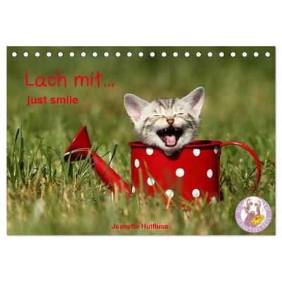 lach mit...just smile (Tischkalender 2027 DIN A5 quer), CALVENDO Monatskalender