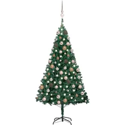 vidaXL, Weihnachtsbaum, Max (with 61rose gold balls) (150 cm)