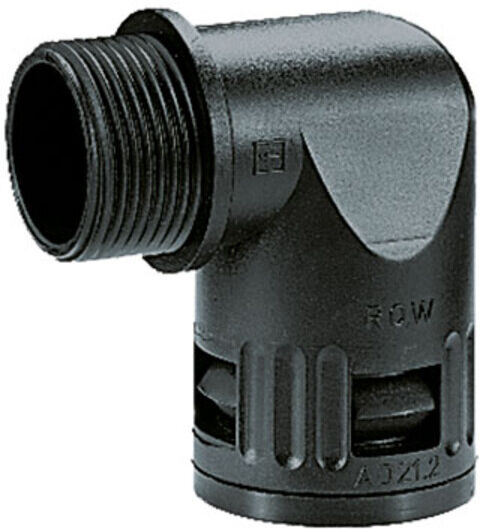 flexa Raccord rapide coudé RQW-M AD42,5/M40 noir IP67 (15020064240)