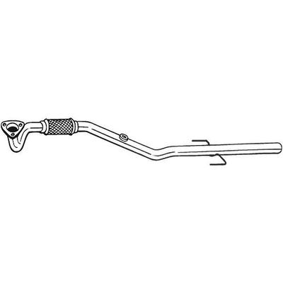 Bosal Abgasrohr [Hersteller-Nr. 878-375] für Vauxhall, Opel