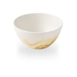 Churchill Tide Gold Contour Snack Schale 14Oz