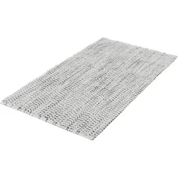 Kleine Wolke Badteppich Sway Platin 60x 60 cm