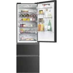 Haier HTW5618ENPT, Kühlschrank Freistehend, Schwarz