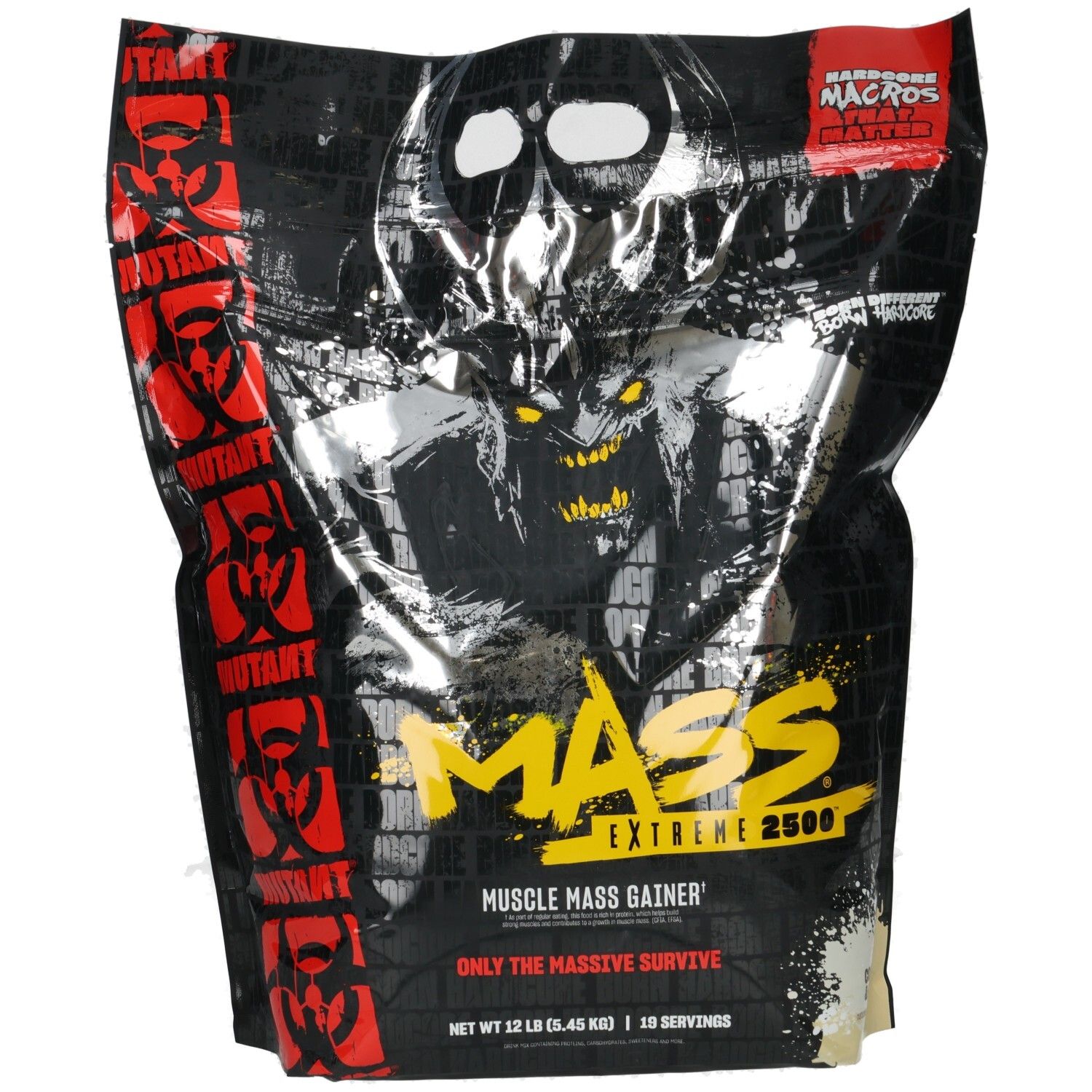 Mutant Mass Extreme 2500 (12lbs) Cookies & Cream 5450 g Pulver