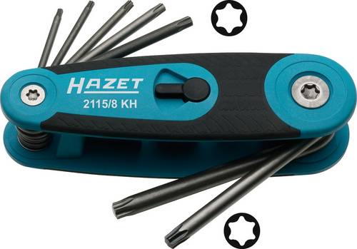 HAZET Winkelschraubendreher-Satz 2115/8KH - Innen TORX Profil -