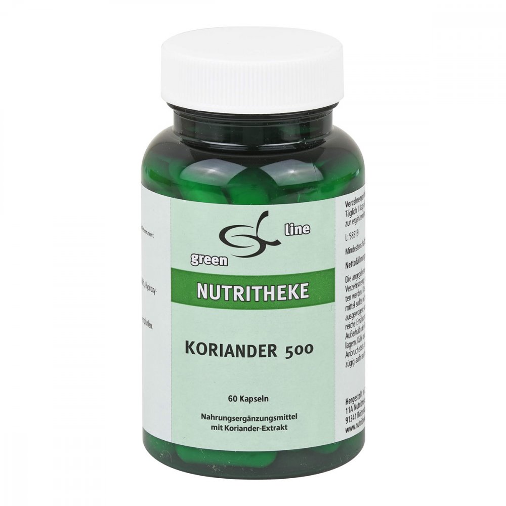 11 A Nutritheke GmbH Koriander 500 Kapseln 07749327