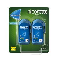 nicorette Lutschtablette freshmint 4 mg Nikotin 80 St