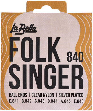 La Bella 840 Folk Singer