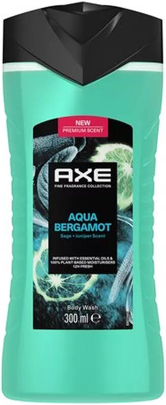 Axe - Duschgel 3in1 Aqua Bergamot, 300 ml