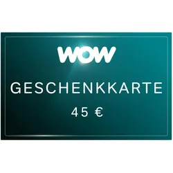 WOW TV Streaming Geschenkkarte für