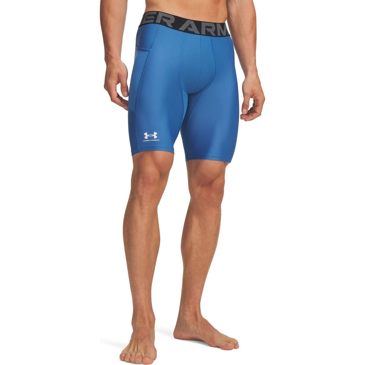 Under Armour HG Armour Lng Shorts blue white (430) L 1361602-430-LG