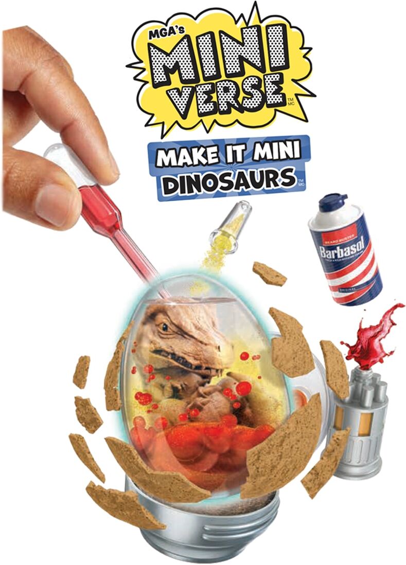 MINIVERSE Bola sorpresa Make It Mini Jurassic Park modelos surtidos.