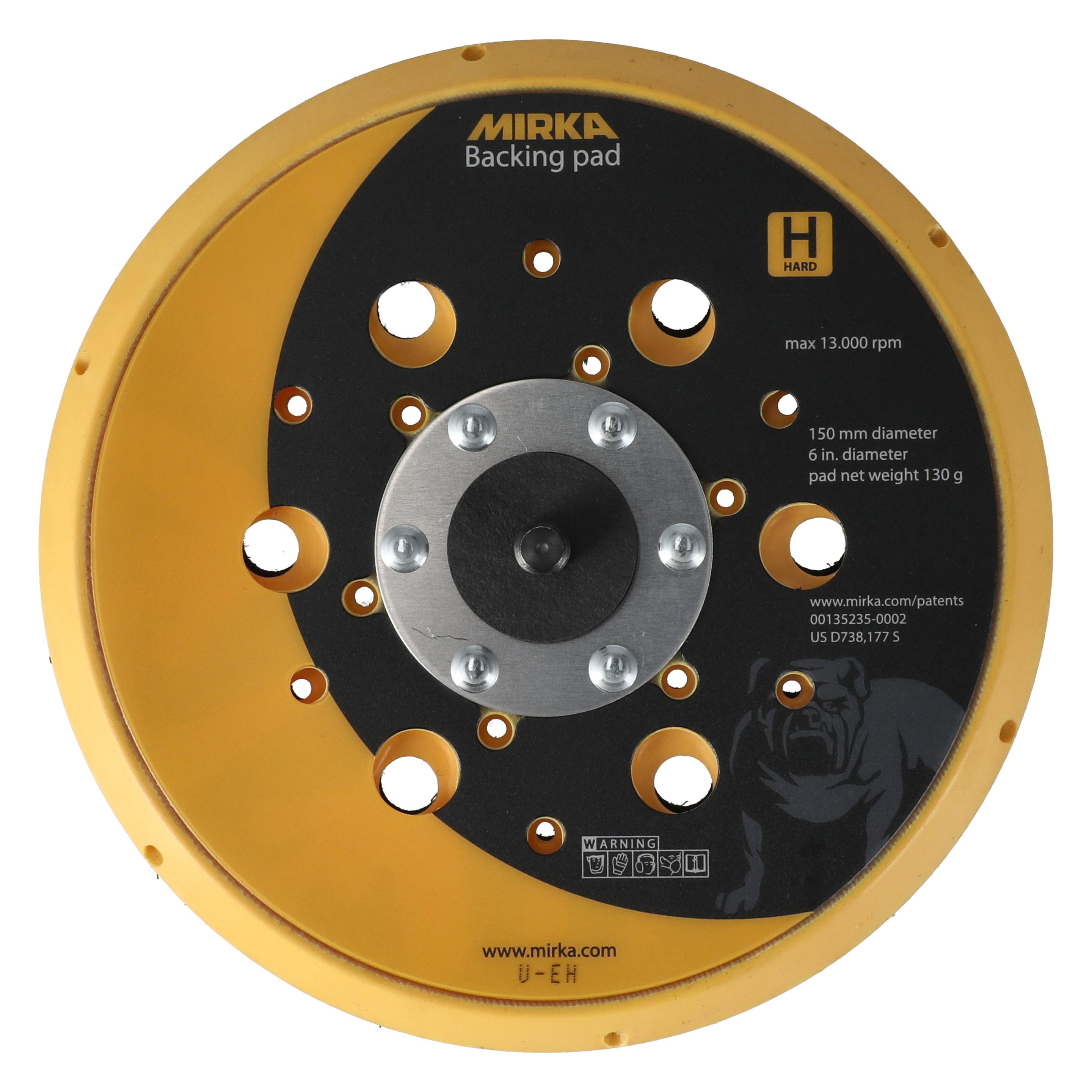 Mirka Abranet Schleifteller Grip 150mm Hart ( 8292605021 ) (B082G19VLQ)