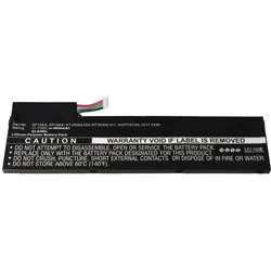 XCell Nachbau Akku exakt passend für den Acer Akku AP12A3i Akkutyp Abmessungen 280x94x7,4mm (4850 mAh), Notebook Akku, Schwarz