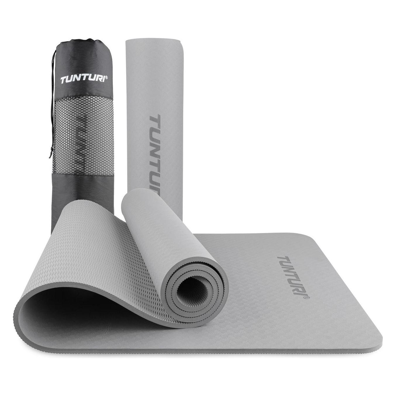 Tunturi TPE Yogamatte Rutschfest 8 mm (8 mm) (14TUSYO078)