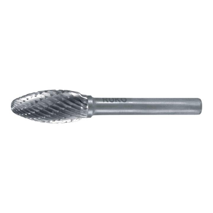 RUKO Hartmetallfrässtift Form H D.12mm HM Flamme (116220)
