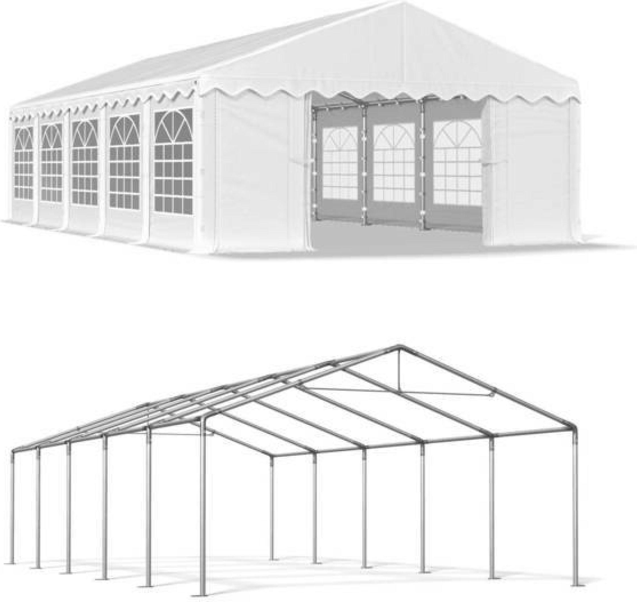 Sommer Zelt 5x10 weiß SUMMER IPE